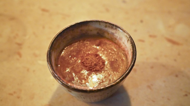 FRANZ - 料理写真:ひとりむすめ豆の自家製豆豆腐、ポルチーニピューレ