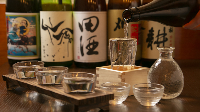 地酒と肴 よっとこ - メイン写真:よっとこオススメ日本酒飲み方色々！