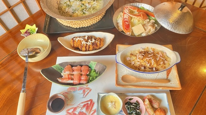 かに満 - 料理写真:お子様カニ会席