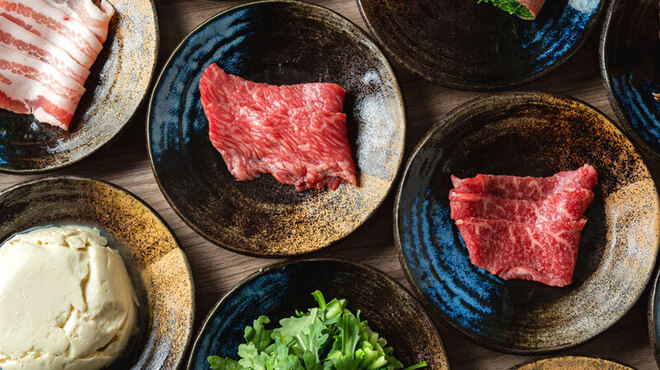 黄金出汁しゃぶと江戸前寿司 肉のあさつ - 料理写真: