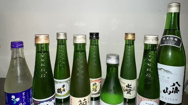焼肉 はたがや - ドリンク写真:日本酒1合瓶から取り揃えております