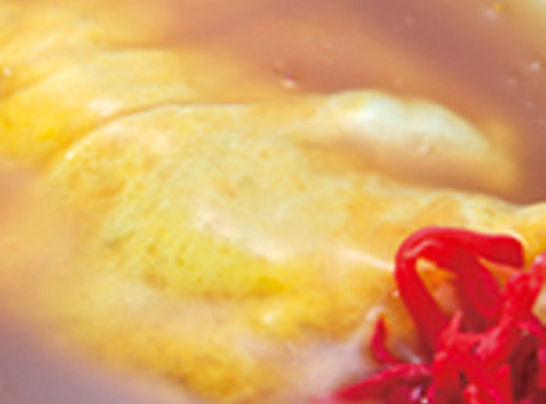 Manchin Ken - 料理写真:なかはとろとろの半熟たまごです★かに玉