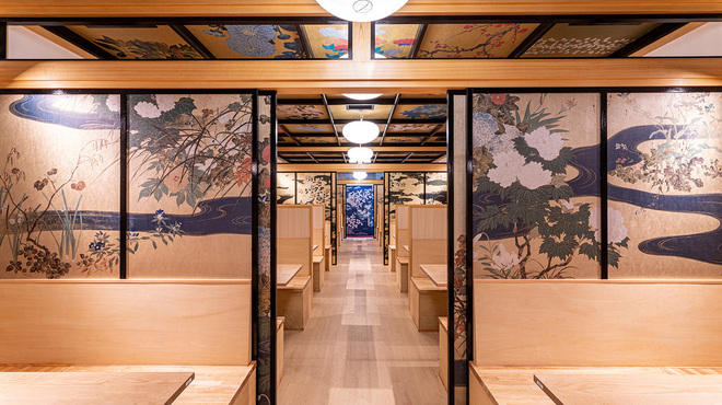 京都嵐山 和牛 六重亭 - 内観写真: