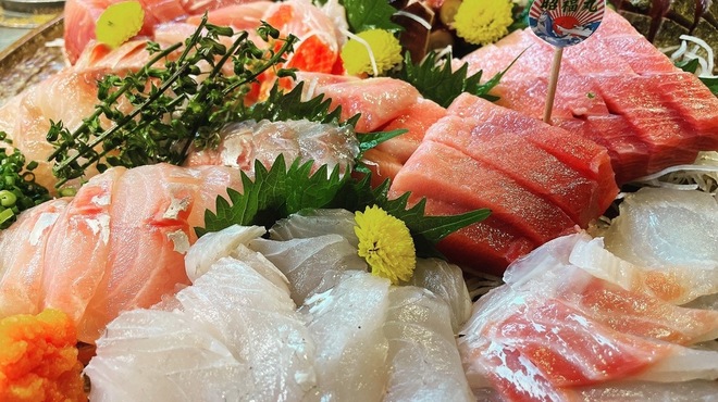 源や - 料理写真:割鮮(刺身)盛