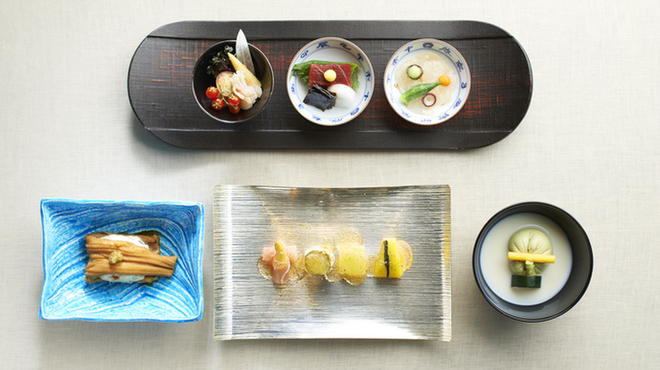 一游 - 料理写真:6月限定のグランプリ懐石　10,500円