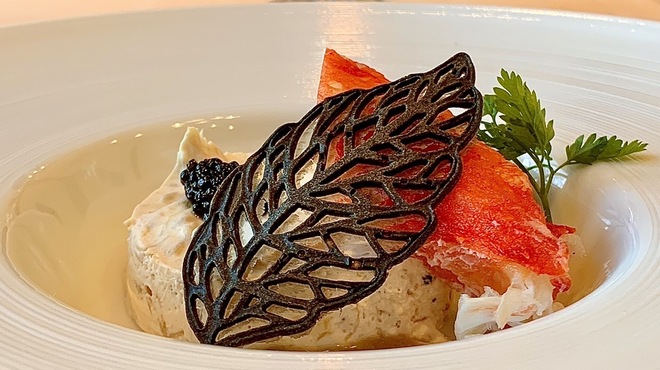 王様の食卓 - 料理写真:タラバガニのババロア