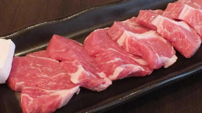 ジンギスカン らむすけ - 料理写真:肉厚ながらとっても柔らか～☆クセもなく食べやすいのが人気の秘訣！