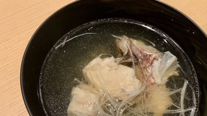 一寿し - 料理写真:魚の潮汁