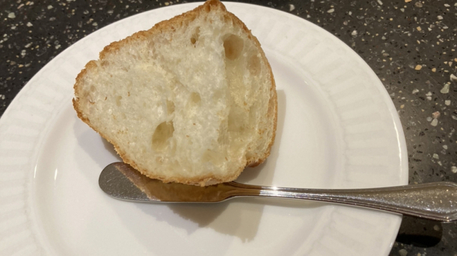 海鮮フランス料理 和楽 - 料理写真:パン。食べていると美味しくて直ぐ食べ終わってしまった。