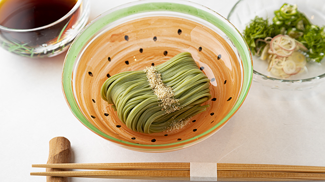 割烹 三千院の里 - 料理写真:宇治抹茶そば