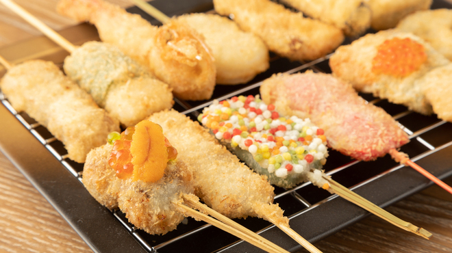 串かつとお出汁 串右衛門 - 新今宮駅前/串揚げ/ネット予約可 | 食べログ
