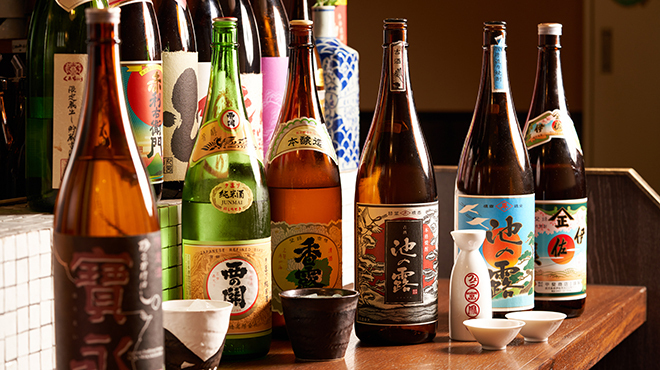 Taishuu Kappou Fenikkusu - ドリンク写真:日本酒・本格焼酎各種
