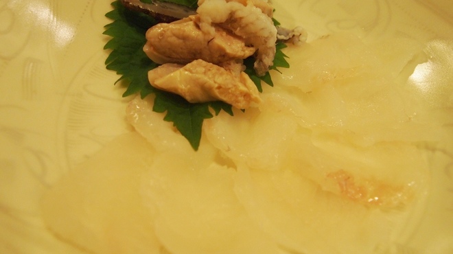 しゅ藤 - 料理写真:おこぜ お造り