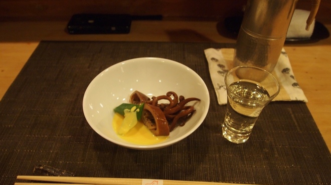 しゅ藤 - 料理写真:ヤリイカ煮付け ＆ 能古見（佐賀）