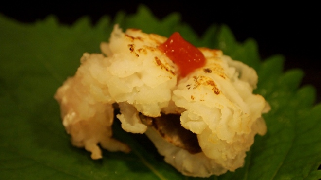 しゅ藤 - 料理写真:鱧 焼き霜