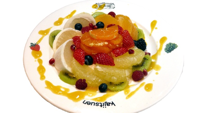 果実園 - 料理写真:デコポンゼリーと4種の柑橘