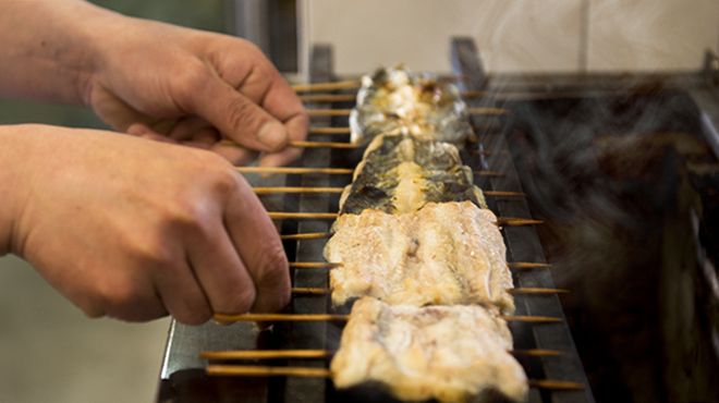 喜心 - 料理写真:鰻の白焼き