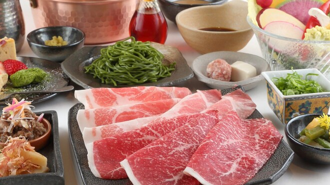しゃぶしゃぶ萬野 - 料理写真: