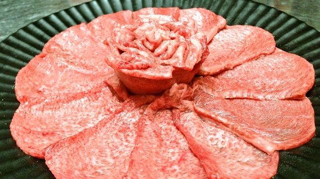天神たんか - 料理写真:タンしゃぶ　～究極の牛タンの食べ方～