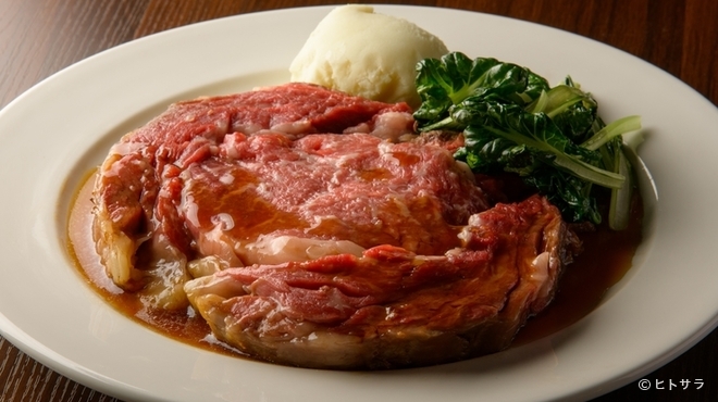 山ノ洋食屋 ざびえる - 料理写真:ローストビーフステーキ　180g