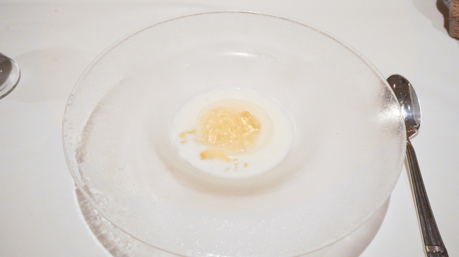 パトゥ - 料理写真:ここマッツブランマンジェ、レモングラスのジュレ
