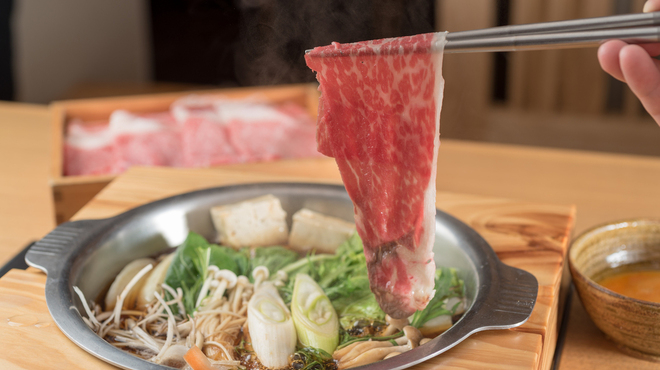 しゃぶしゃぶ 紺  - 料理写真: