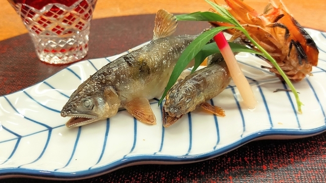 味心 すず木 - 料理写真:鮎塩焼き