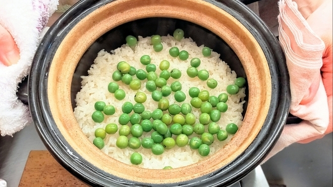 味心 すず木 - 料理写真:お食事は土鍋ごはん