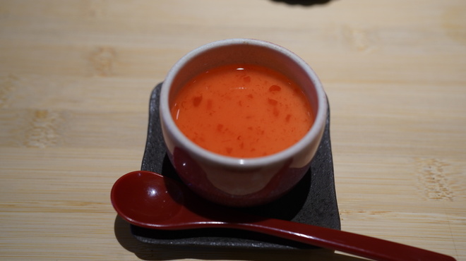 SUSHI Y - 料理写真:梅餡の茶碗蒸し