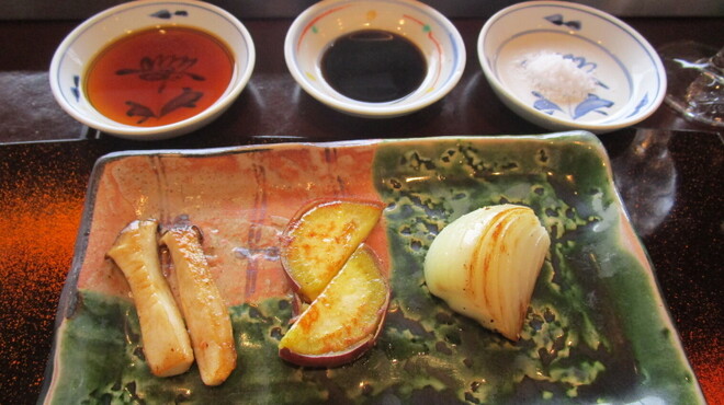 鉄板焼 さざんか - 料理写真:季節の焼野菜