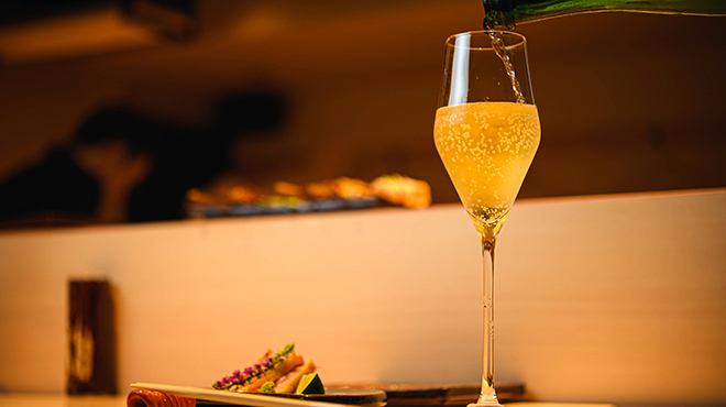 鳥きよ - ドリンク写真:乾杯ドリンク