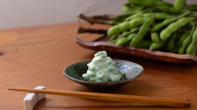 醸 はせべ - 料理写真:枝豆の白和え