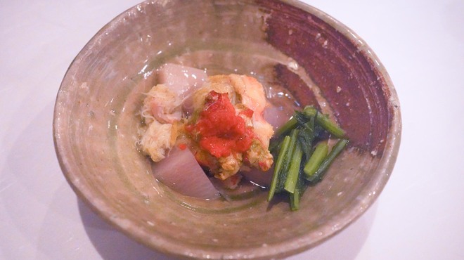 うぶか - 料理写真:せいこ蟹、蕪