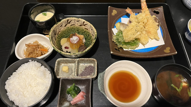 おしょくじ處 今 - 料理写真:天ぷら御膳