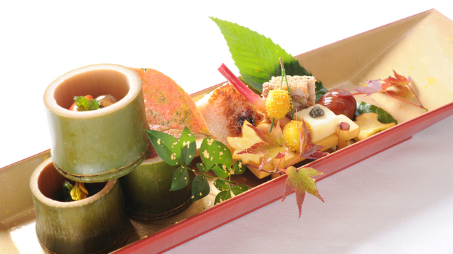 三瀧荘 - 料理写真:季節の前菜（一例）