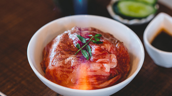淡路鯛 空 - 料理写真:淡路ビーフ炙り丼