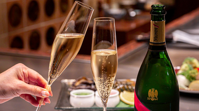 鉄板焼　堂島 - ドリンク写真: