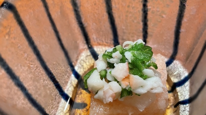 はなれ 味重 - 料理写真:長芋と…