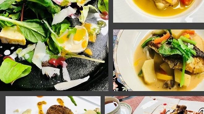 トラント.トロワ - 料理写真:スペシャルランチコースの一例
