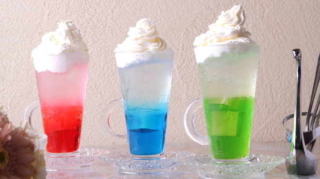 cafe La.cuore - 料理写真:クリームソーダ