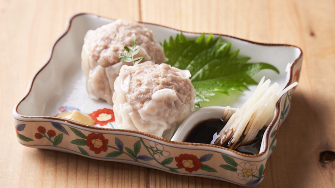 Nishimachi Nomidokoro Marunana - 料理写真:名物「肉焼売」