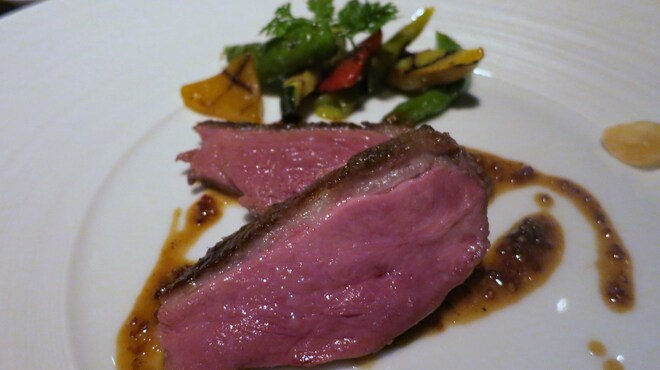 mal D'amour - 料理写真:シャラン産鴨の備長炭焼