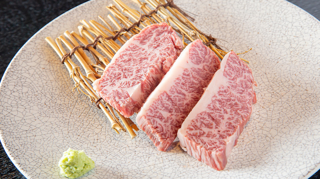 Yakiniku Fukuhara - 料理写真:和牛厚切り上ハラミ