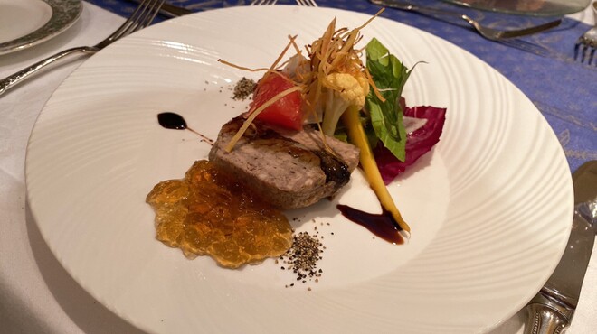 ボンファム - 料理写真:テリーヌ鴨バルサミコ酢