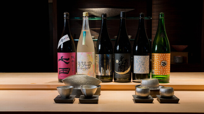 鮨 山沙 - ドリンク写真:日本酒