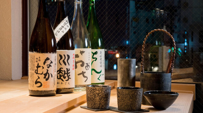 鮨 山沙 - ドリンク写真:焼酎