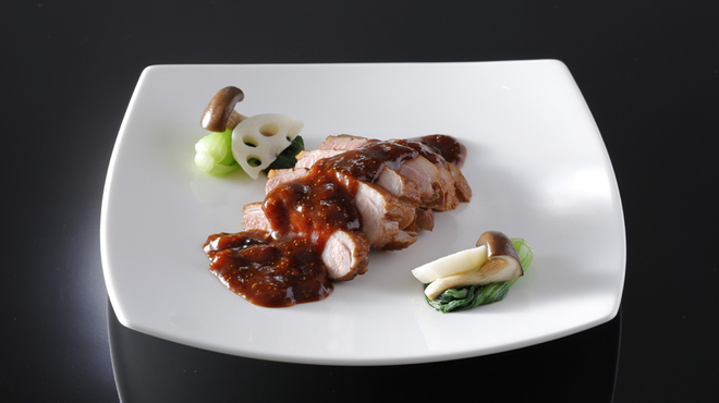 中国料理 四川 - 料理写真:合鴨いちじく