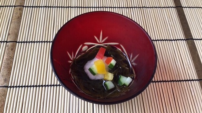 金澤 かが美 - 料理写真:黒藻もずく
