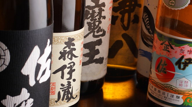 和楽ダイニング びりけん - ドリンク写真:こだわり焼酎揃えてます。