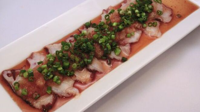 らくしょう - 料理写真:蛸のピリ辛ポン酢